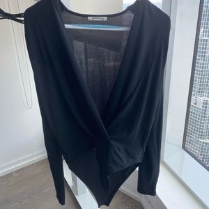 Black Zara Bodysuit